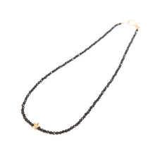 画像をギャラリービューアに読み込む, DOWBL/ ダブル/ Onyx Rhombus Star Grain Necklace  【全1色】