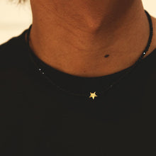 画像をギャラリービューアに読み込む, DOWBL/ ダブル/ Onyx Rhombus Star Grain Necklace  【全1色】
