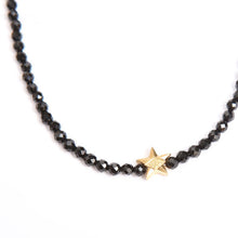 画像をギャラリービューアに読み込む, DOWBL/ ダブル/ Onyx Rhombus Star Grain Necklace  【全1色】