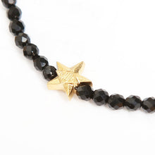 画像をギャラリービューアに読み込む, DOWBL/ ダブル/ Onyx Rhombus Star Grain Necklace  【全1色】