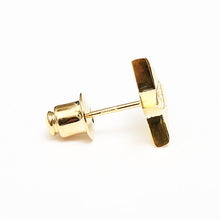 画像をギャラリービューアに読み込む, DOWBL/ ダブル/ Gold Rhombus Star Earrings  【全1色】