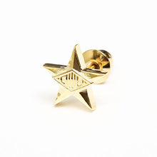 画像をギャラリービューアに読み込む, DOWBL/ ダブル/ Gold Rhombus Star Earrings  【全1色】