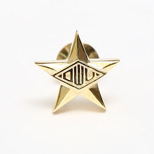画像をギャラリービューアに読み込む, DOWBL/ ダブル/ Gold Rhombus Star Earrings  【全1色】