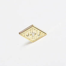 画像をギャラリービューアに読み込む, DOWBL/ ダブル/ Rhombus Icon Diamond Earrings  【全1色】
