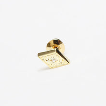 画像をギャラリービューアに読み込む, DOWBL/ ダブル/ Rhombus Icon Diamond Earrings  【全1色】