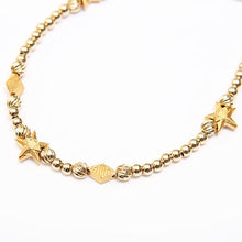 画像をギャラリービューアに読み込む, DOWBL/ ダブル/ Rhombus Charm Gold Bracelet  【全1色】