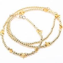 画像をギャラリービューアに読み込む, DOWBL/ ダブル/ Rhombus Charm Gold Bracelet  【全1色】