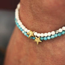 画像をギャラリービューアに読み込む, DOWBL/ ダブル/ Rhombus Star Grain Beads Bracelet  【全2色】