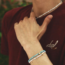 画像をギャラリービューアに読み込む, DOWBL/ ダブル/ Rhombus Star Grain Beads Bracelet  【全2色】