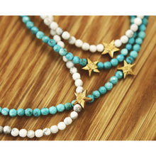 画像をギャラリービューアに読み込む, DOWBL/ ダブル/ Rhombus Star Grain Beads Bracelet  【全2色】