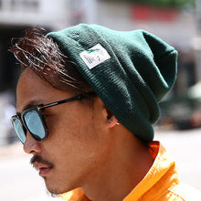 画像をギャラリービューアに読み込む, DOWBL/ ダブル/ 無しGold Cursive Color Knit Cap  【全5色】