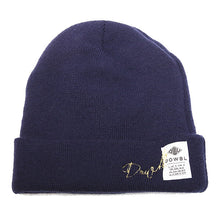 画像をギャラリービューアに読み込む, DOWBL/ ダブル/ Gold Cursive Color Knit Cap  【全4色】