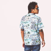 画像をギャラリービューアに読み込む, DOWBL/ ダブル/ Vintage Hawaiian Aloha Shirt  【全1色】