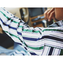 画像をギャラリービューアに読み込む, DOWBL/ ダブル/ Tricolor Stripe Shirts  【全2色】