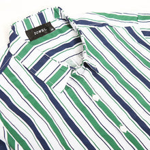 画像をギャラリービューアに読み込む, DOWBL/ ダブル/ Tricolor Stripe Shirts  【全1色】