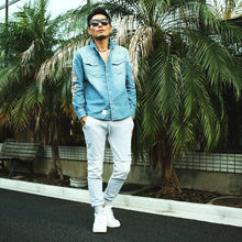 画像をギャラリービューアに読み込む, DOWBL/ ダブル/ Side Botanical Denim Shirt  【全1色】