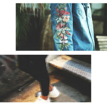 画像をギャラリービューアに読み込む, DOWBL/ ダブル/ Side Botanical Denim Shirt  【全1色】