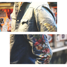 画像をギャラリービューアに読み込む, DOWBL/ ダブル/ Side Botanical Denim Shirt  【全1色】