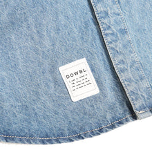 画像をギャラリービューアに読み込む, DOWBL/ ダブル/ Arabesque Logo Denim Shirt  【全1色】