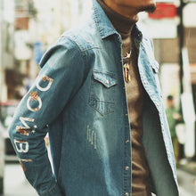 画像をギャラリービューアに読み込む, DOWBL/ ダブル/ Arabesque Logo Denim Shirt  【全1色】