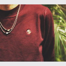 画像をギャラリービューアに読み込む, DOWBL/ ダブル/ High Neck Gold Circle knitsew  【全1色】