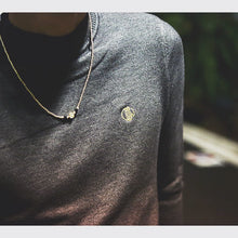 画像をギャラリービューアに読み込む, DOWBL/ ダブル/ High Neck Gold Circle knitsew  【全1色】