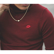 画像をギャラリービューアに読み込む, DOWBL/ ダブル/ Turtle Neck Lip Icon knitsew  【全1色】