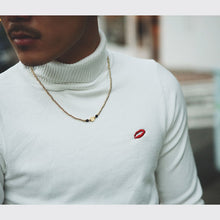 画像をギャラリービューアに読み込む, DOWBL/ ダブル/ Turtle Neck Lip Icon knitsew  【全1色】