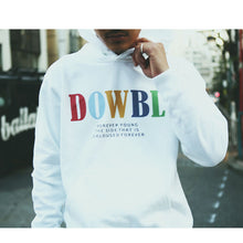 画像をギャラリービューアに読み込む, DOWBL/ ダブル/ Multicolor Logo Hoodie  【全1色】