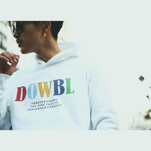 画像をギャラリービューアに読み込む, DOWBL/ ダブル/ Multicolor Logo Hoodie  【全1色】