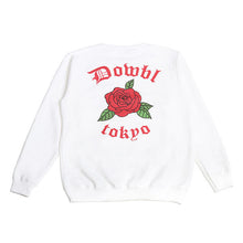 画像をギャラリービューアに読み込む, DOWBL/ ダブル/ Rose Letter Icon Sweat Shirts  【全1色】