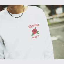 画像をギャラリービューアに読み込む, DOWBL/ ダブル/ Rose Letter Icon Sweat Shirts  【全1色】