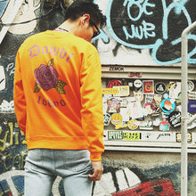 画像をギャラリービューアに読み込む, DOWBL/ ダブル/ Rose Letter Icon Sweat Shirts  【全1色】