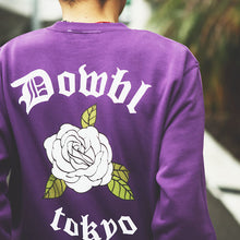 画像をギャラリービューアに読み込む, DOWBL/ ダブル/ Rose Letter Icon Sweat Shirts  【全1色】