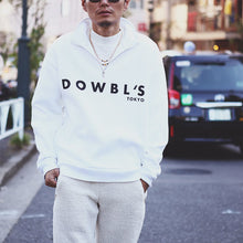 画像をギャラリービューアに読み込む, DOWBL/ ダブル/ Basic Half Zip Sweat Shirts  【全1色】
