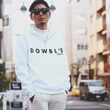 画像をギャラリービューアに読み込む, DOWBL/ ダブル/ Basic Half Zip Sweat Shirts  【全1色】
