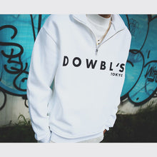 画像をギャラリービューアに読み込む, DOWBL/ ダブル/ Basic Half Zip Sweat Shirts  【全1色】