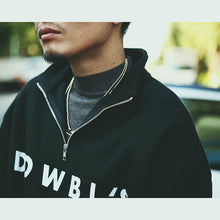 画像をギャラリービューアに読み込む, DOWBL/ ダブル/ Basic Half Zip Sweat Shirts  【全1色】