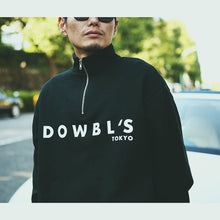 画像をギャラリービューアに読み込む, DOWBL/ ダブル/ Basic Half Zip Sweat Shirts  【全1色】