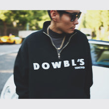 画像をギャラリービューアに読み込む, DOWBL/ ダブル/ Basic Half Zip Sweat Shirts  【全1色】