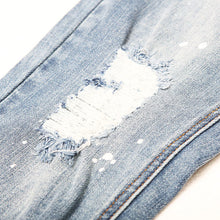 画像をギャラリービューアに読み込む, DOWBL/ ダブル/ Splash Damage Super Skinny Denim  【全1色】