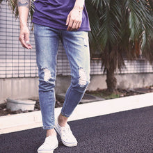 画像をギャラリービューアに読み込む, DOWBL/ ダブル/ Splash Damage Super Skinny Denim  【全1色】