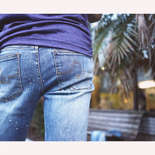 画像をギャラリービューアに読み込む, DOWBL/ ダブル/ Splash Damage Super Skinny Denim  【全1色】