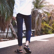 画像をギャラリービューアに読み込む, DOWBL/ ダブル/ Cut Off Super Skinny Rigid Denim  【全1色】