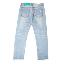 画像をギャラリービューアに読み込む, DOWBL/ ダブル/ Kiss Cutoff Bleach Skinny Denim  【全1色】