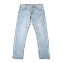 画像をギャラリービューアに読み込む, DOWBL/ ダブル/ Kiss Cutoff Bleach Skinny Denim  【全1色】