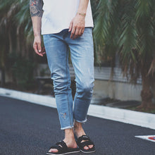 画像をギャラリービューアに読み込む, DOWBL/ ダブル/ Kiss Cutoff Bleach Skinny Denim  【全1色】