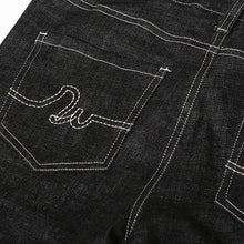 画像をギャラリービューアに読み込む, DOWBL/ ダブル/ Cursive Super Skinny Rigid Black Denim  【全1色】