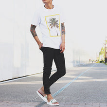 画像をギャラリービューアに読み込む, DOWBL/ ダブル/ Cursive Super Skinny Rigid Black Denim  【全1色】
