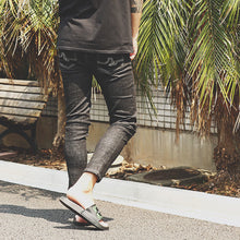 画像をギャラリービューアに読み込む, DOWBL/ ダブル/ Cursive Super Skinny Rigid Black Denim  【全1色】